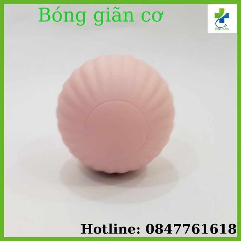 Bóng tròn massage trị liệu giãn cơ chất liệu silicon đường kính 6,2cm