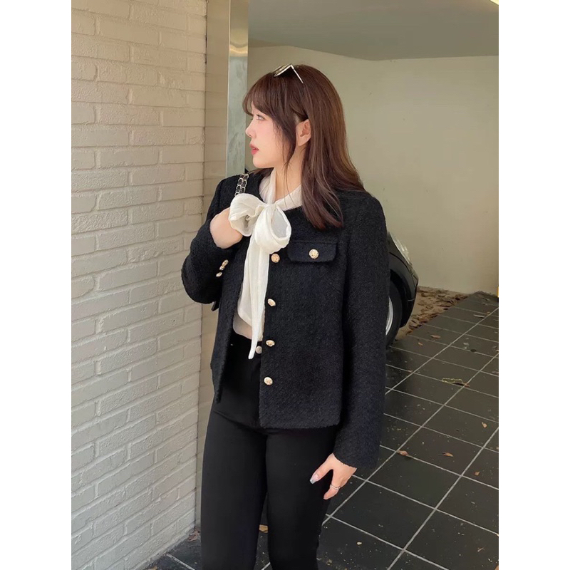 Áo Khoác Dạ BIGSIZE Có Đệm Vai PT_TcStore98