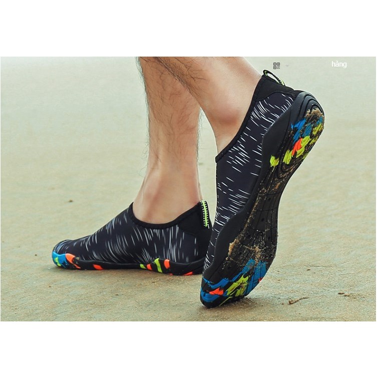 Giày lội nước nhanh chóng và mau khô,Giày đi biển, đi bơi chống trơn trượt, vật sắc nhọn đâm vào chân đủ