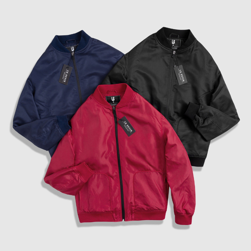 Bomber Lót Lông LK DENIM - Bomber Lót Lông Cừu, Ấm áp mùa đông