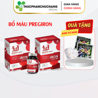 (ND) Viên uống bổ sung sắt cho bà bầu PREGIRON PLUS Nghĩa Dũng (30 viên)