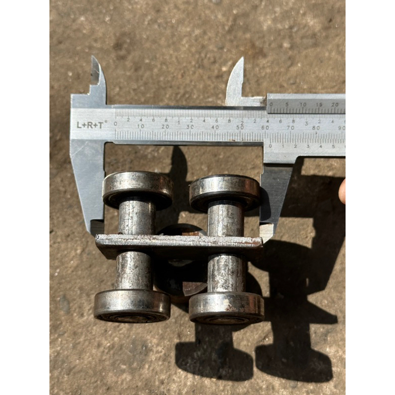 Bi treo cửa xếp - 04 bánh