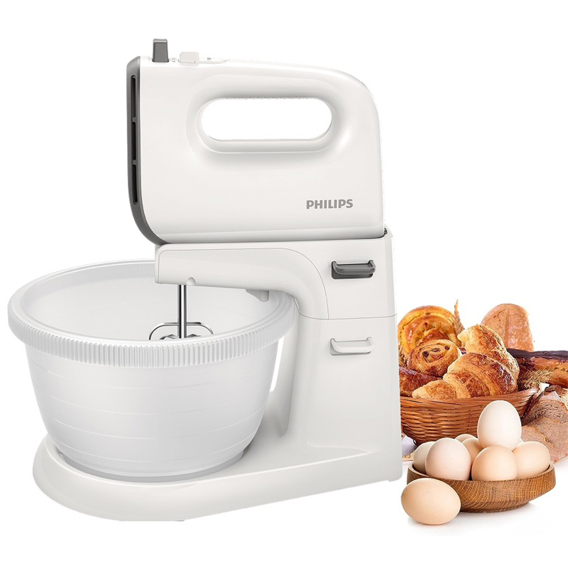 Máy đánh trứng để bàn Philips HR3745 HR3750 - Hàng chính hãng - Bảo hành 24 tháng