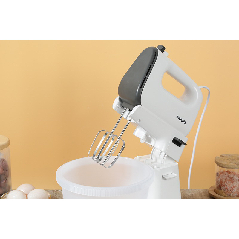 Máy đánh trứng để bàn Philips HR3745 HR3750 - Hàng chính hãng - Bảo hành 24 tháng