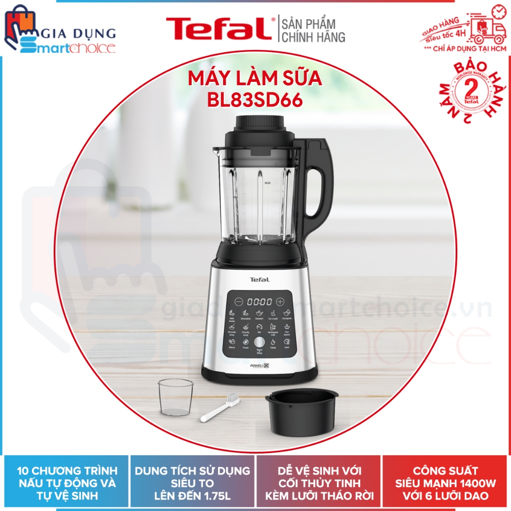 GIÁ SHOCK MÁY LÀM SỮA HẠT BL83SD66 1400W, BẢO HÀNH 24 THÁNG, GIADUNGSMARTCHOICE GIAO HỎA
