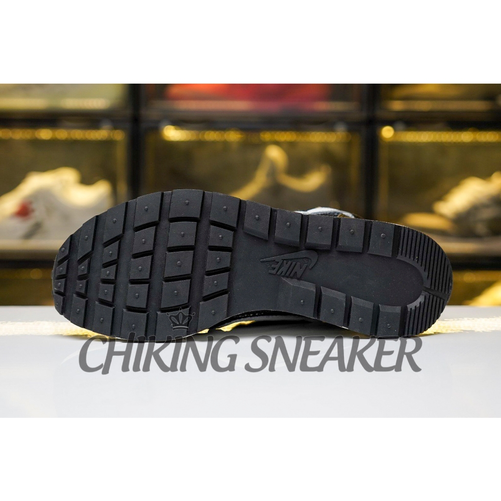 Giày Sneaker Nike Sacai x VaporWaffle 'Black White' Siêu Cấp
