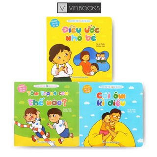 Sách - ehon cảm xúc đầu đời - bộ sách phát triển eq đầu tiên cho bé