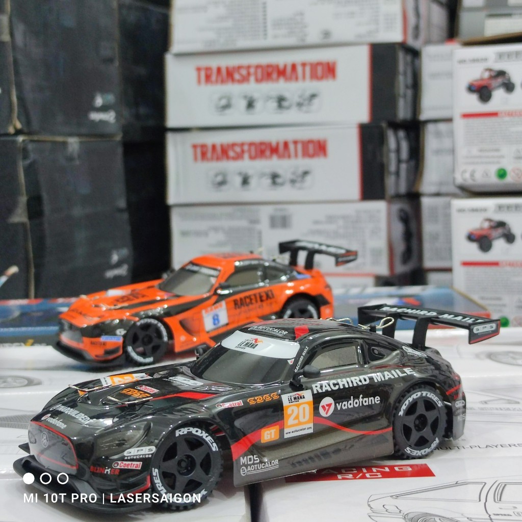 Xe điều khiển RC Có Gyro SG-2410 V2 Mini Baron 1/24 tốc độ cao 30km/h, có kèm bánh Drift