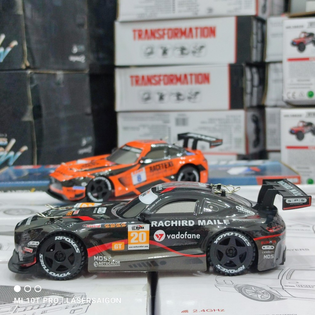 Xe điều khiển RC Có Gyro SG-2410 V2 Mini Baron 1/24 tốc độ cao 30km/h, có kèm bánh Drift