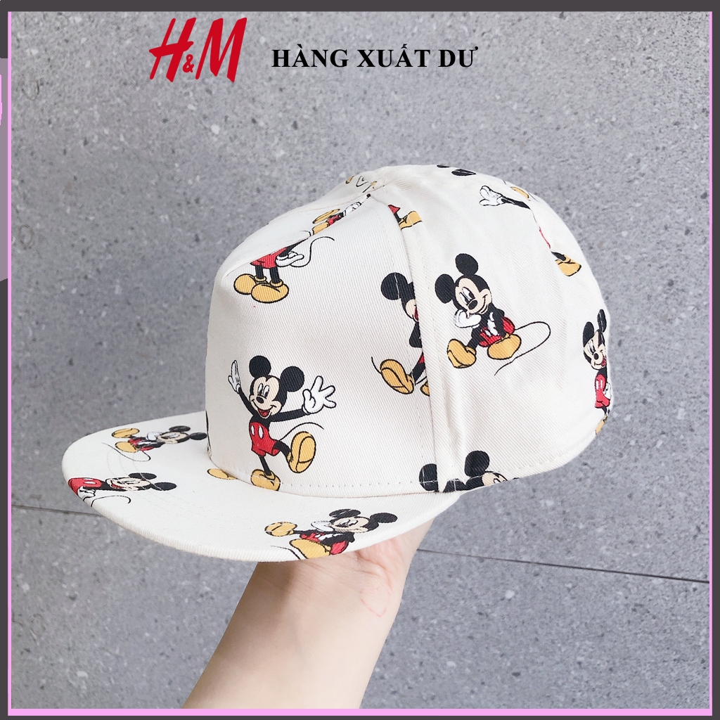 Mũ nón HM họa tiết mickey cho bé trai gái size 1-2 tuổi