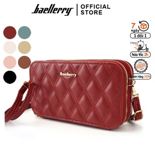 Ví Nữ Cầm Tay Hoặc Đeo Chéo Hàng Hiệu Baellerry Nhiều Ngăn Đựng Điện Thoại Dáng Vintage - N0112