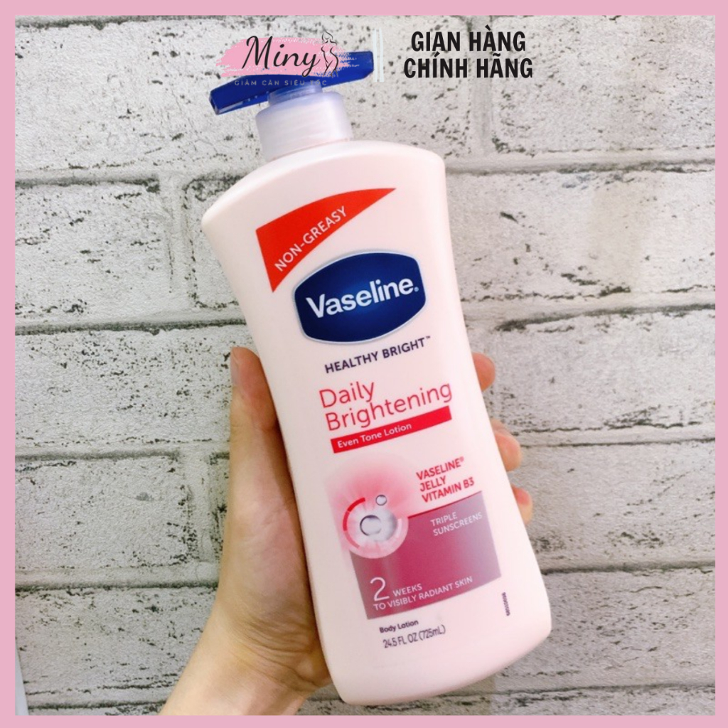 Kem dưỡng Vaseline Healthy White chai 725ml