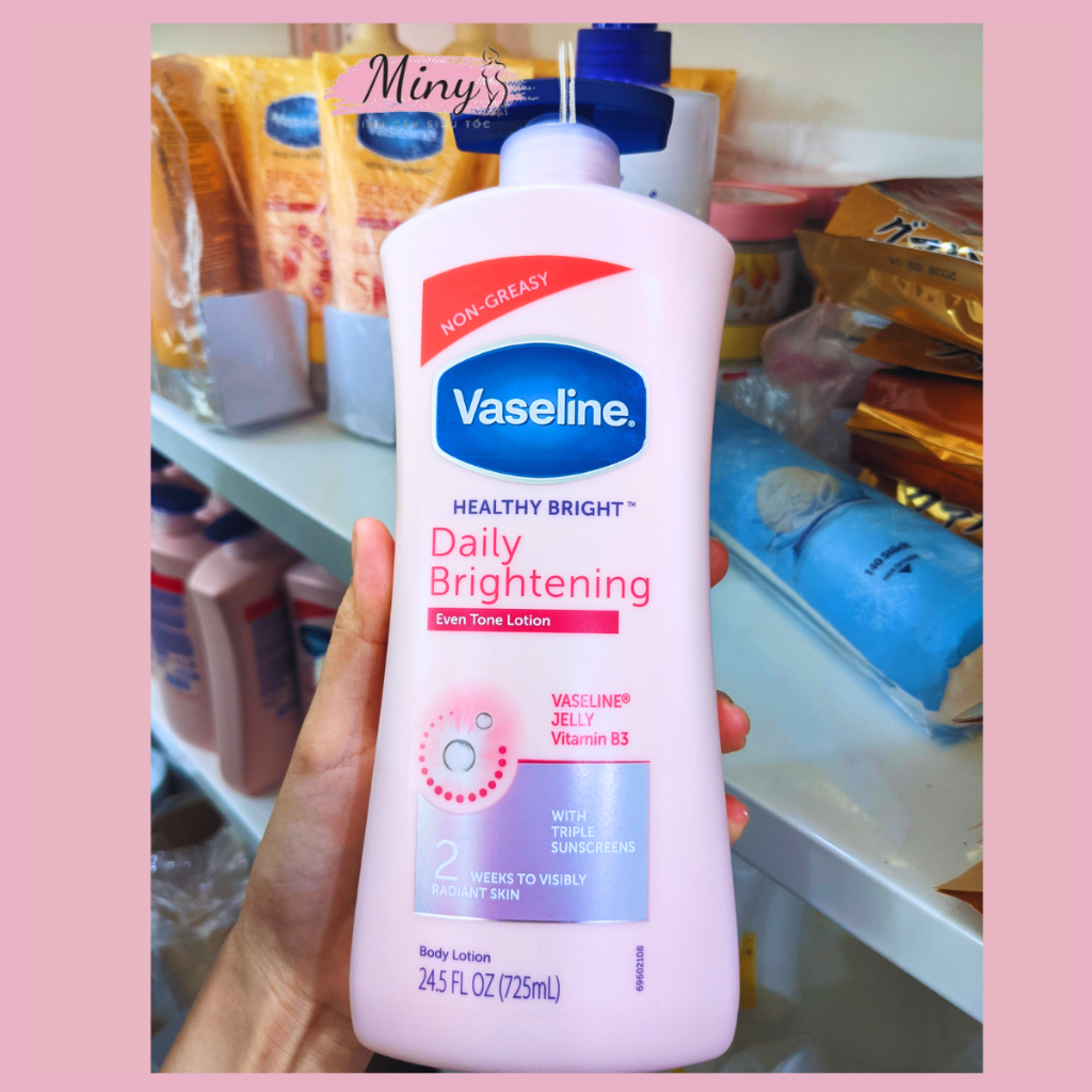 Kem dưỡng Vaseline Healthy White chai 725ml