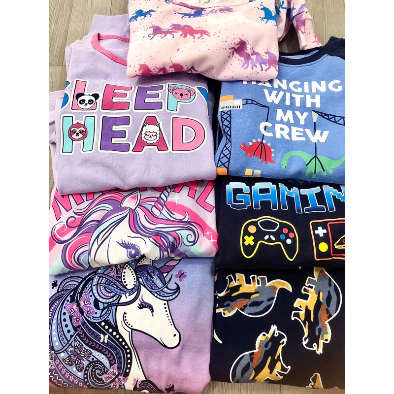 Đồ bộ dài tay cho bé, bộ quần áo thu đông cho bé, đồ bộ xuất dư cho bé VNXK