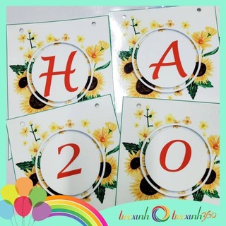 Dây chữ trang trí happy 20-10