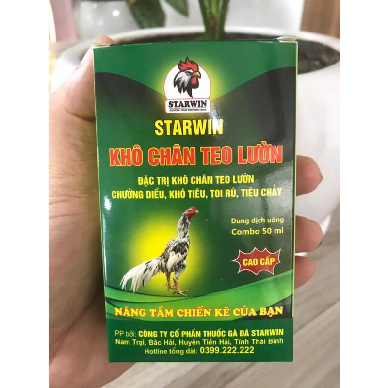 Khô chân Teo lườn gà chọi Starwin