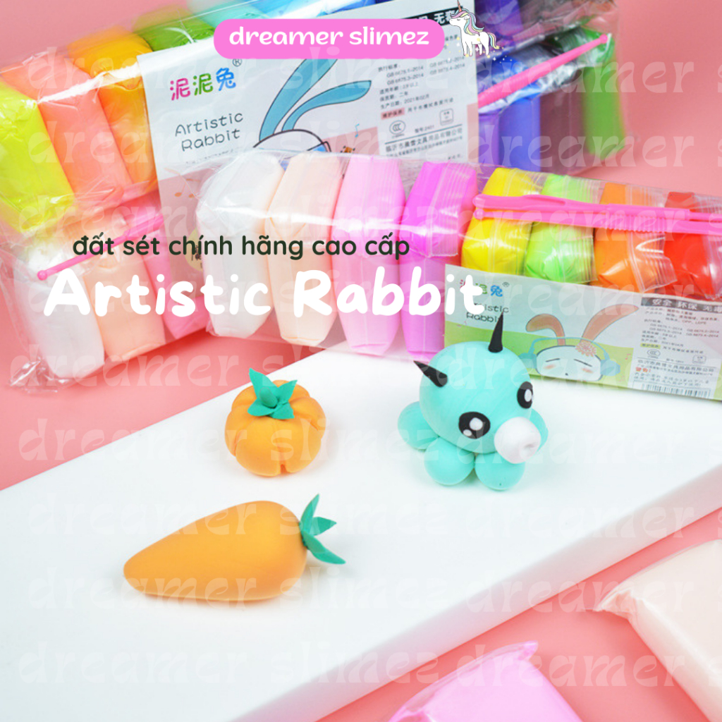 ĐẤT SÉT 12 24 36 MÀU SOFT CLAY NẶN HÌNH NẶN HOA SIÊU NHẸ ĐẤT SÉT TỰ KHÔ HÀNG CHÍNH HÃNG CAO CẤP