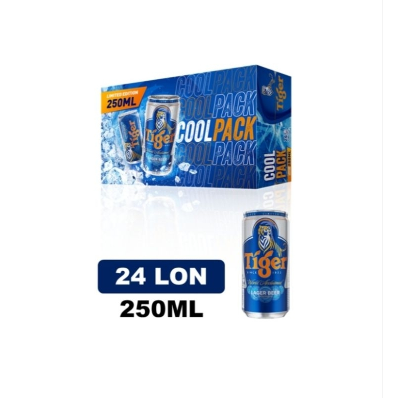 Bia Tiger thùng 24 lon x 330ml luôn mới