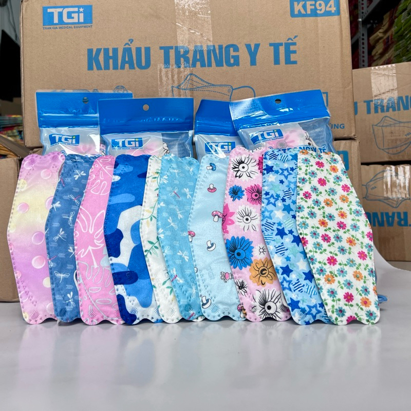 Khẩu Trang Y Tế In Hoạ Tiết Thùng 300 Chiếc, Dễ Thương Hottrend mẫu mới