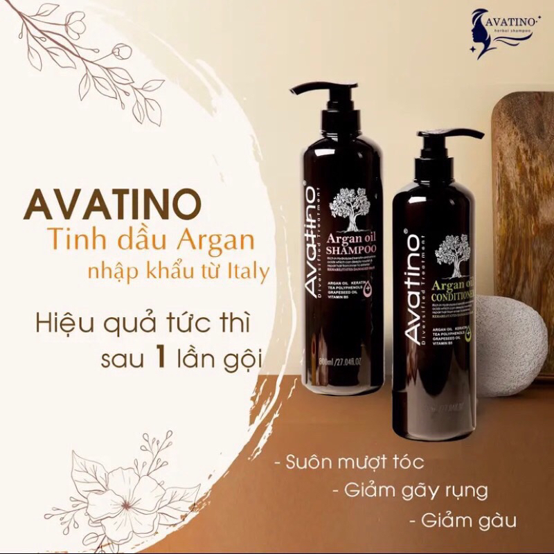 Dầu gội cặp Avatino Chuẩn chính hãng