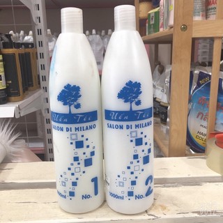 Cặp thuố uốn tóc milano 1000ml*2 căng sóng xoăn