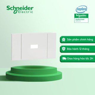 Mặt cho cầu dao m3t01sb_we schneider - trắng - ip20