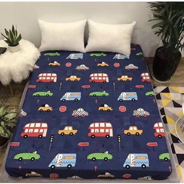 GA CHỐNG THẤM COTON HÀN QUỐC IN HÌNH SIÊU ĐẸP