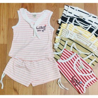 Bộ Thun Sát Nách Nhiều Mẫu Bé (6-14kg) (giao màu ngẫu nhiên)