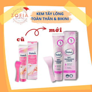 [Che tên- CÓ SẴN] Kem tẩy lông Balea Đức