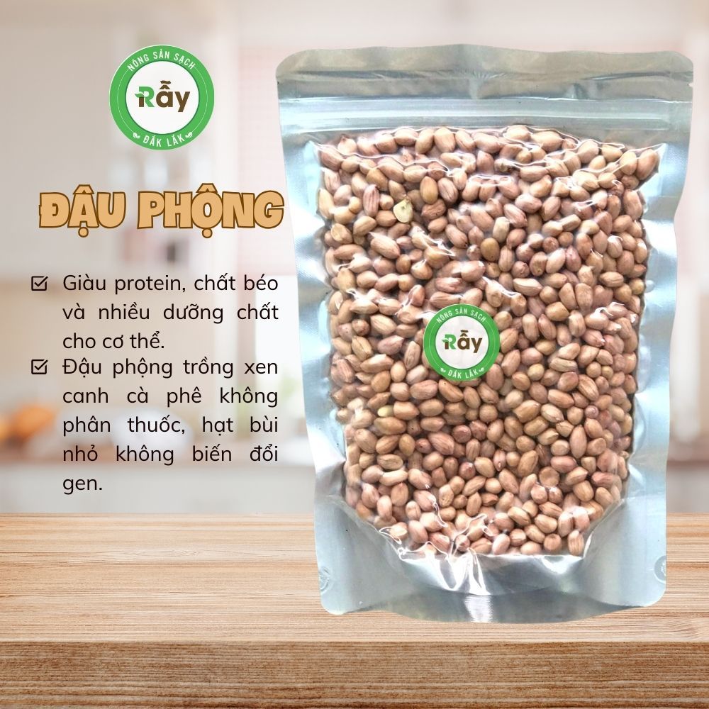 Đậu Phộng Quê, Lạc Quê dân trồng hữu cơ không thuốc không phân