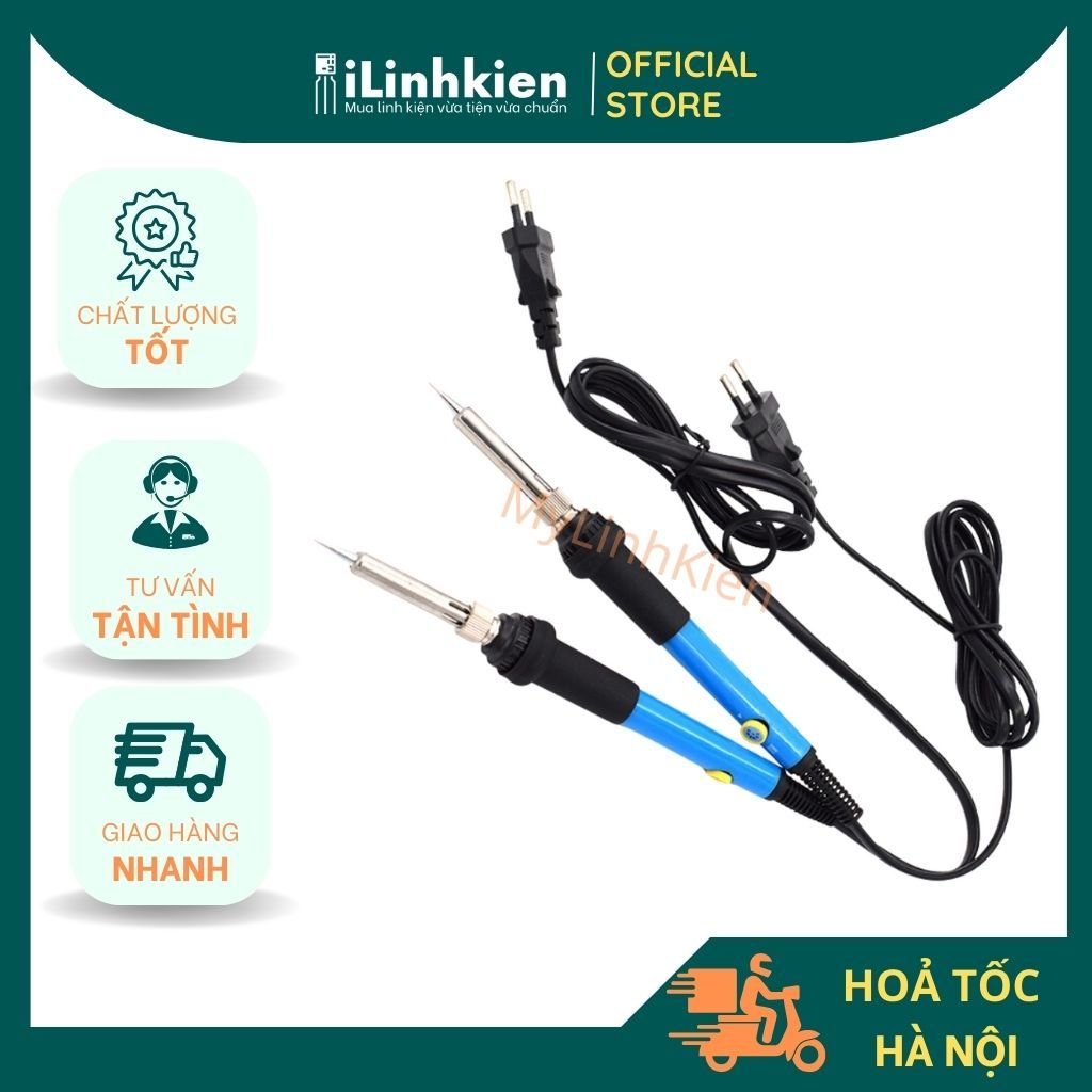 Mỏ hàn TQ936 điều chỉnh nhiệt độ gia nhiệt nhanh 60W 220V chất lượng cao.