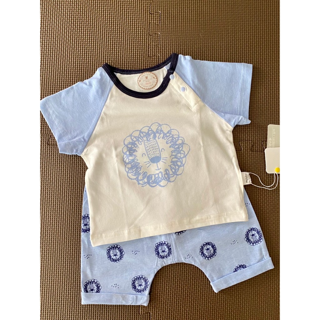 Bộ Áo Quần Lửng Bé Trai Chất Cotton Hoạ Tiết