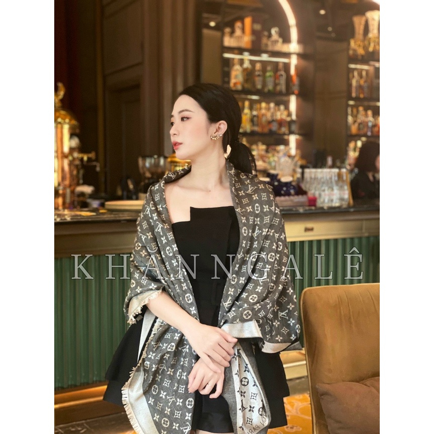 Khăn Choàng Cổ Đũi LV Cao Cấp_Miuna