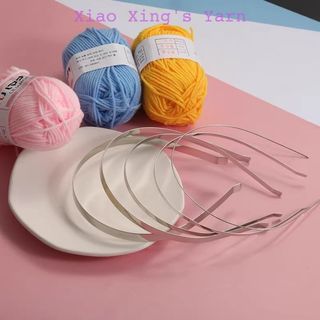 Phôi cài tóc, xương bờm làm đồ handmade cài tóc thủ công | Xiaoxingyarn