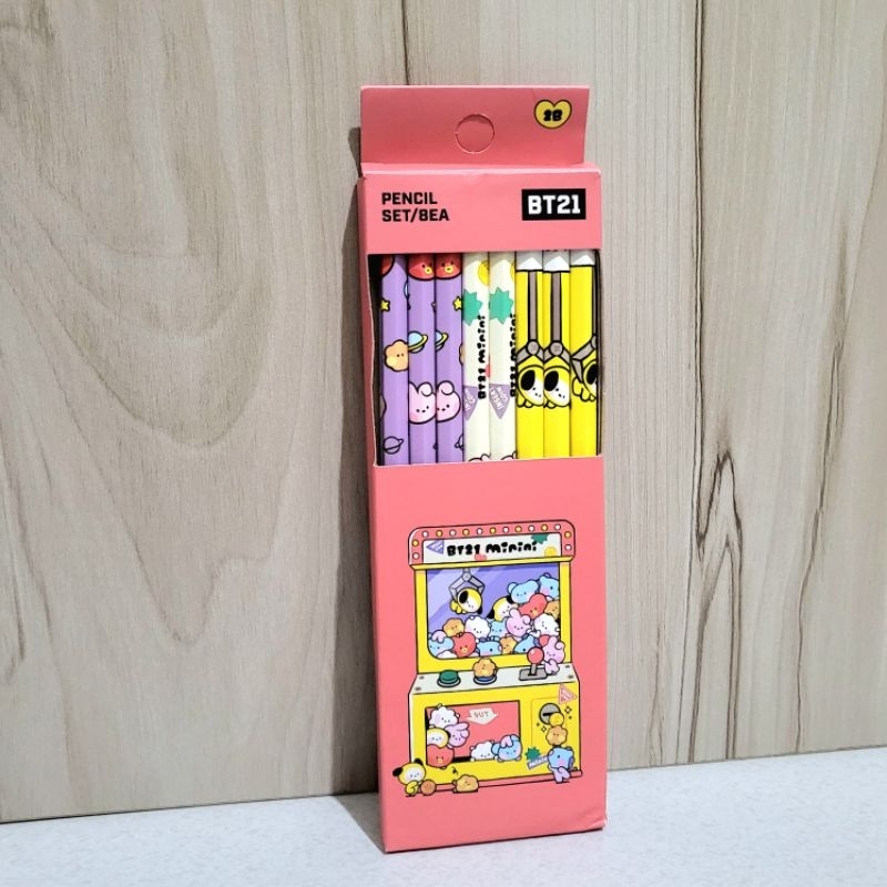 Bút chì gỗ 2B BT21 MININI