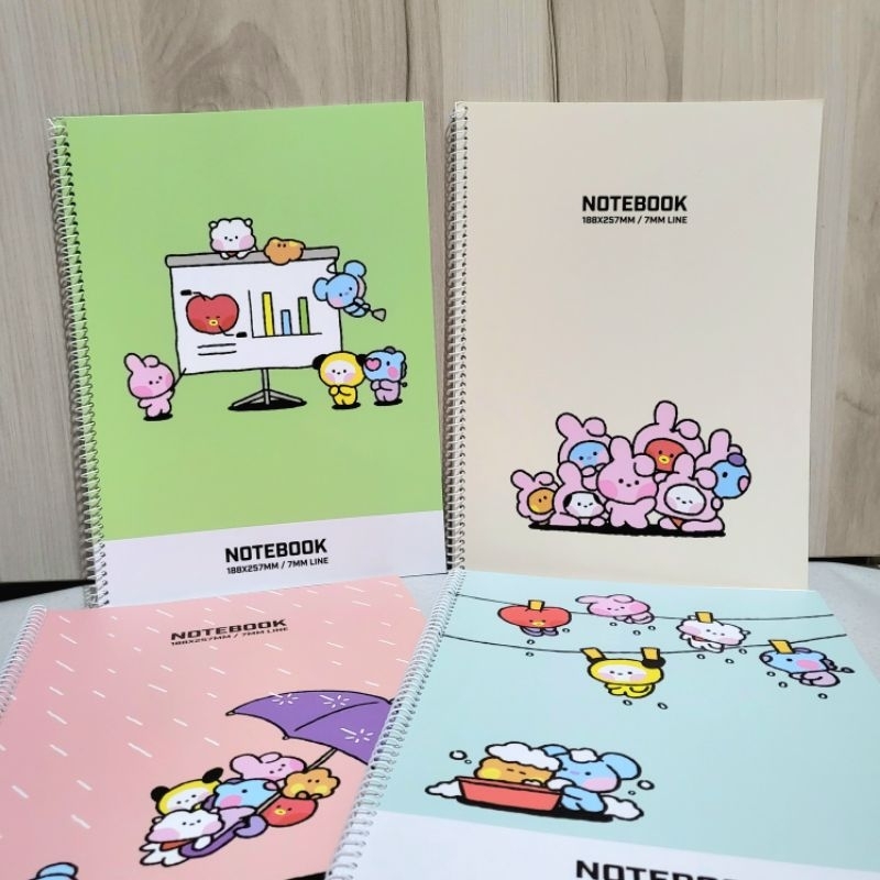 Sổ tay lò xo BT21 MININI NOTEBOOK