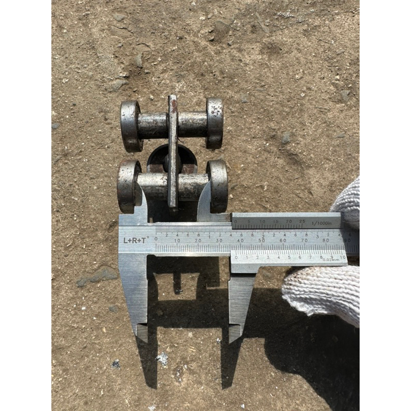 Bi treo cửa xếp - 04 bánh