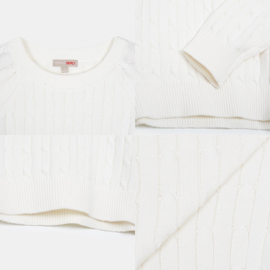 Áo len SPAO Cable Sweater