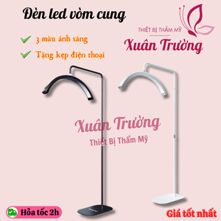 Đèn spa bán nguyệt | Đèn led bán nguyệt chữ C 3 màu ánh sáng | Đèn vòm cung