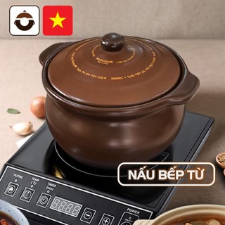 Nồi đất nấu bếp từ 2 & 3 lít | nodacook chi nhánh tp.hồ chí minh