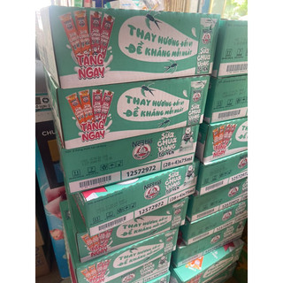 (date 2024) KHUYẾN  MÃI thùng 35 gói sữa chua tổ yến nestle Yogu 85ml(date mới 8/ 2024)- có ship hỏa tốc HCM