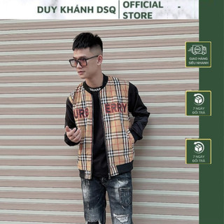 Áo khoác gió bomber bbr nam nữ đẹp, áo khoác thu đông chất vải gió 2 lớp cao cấp thời trang duy khánh dsq98