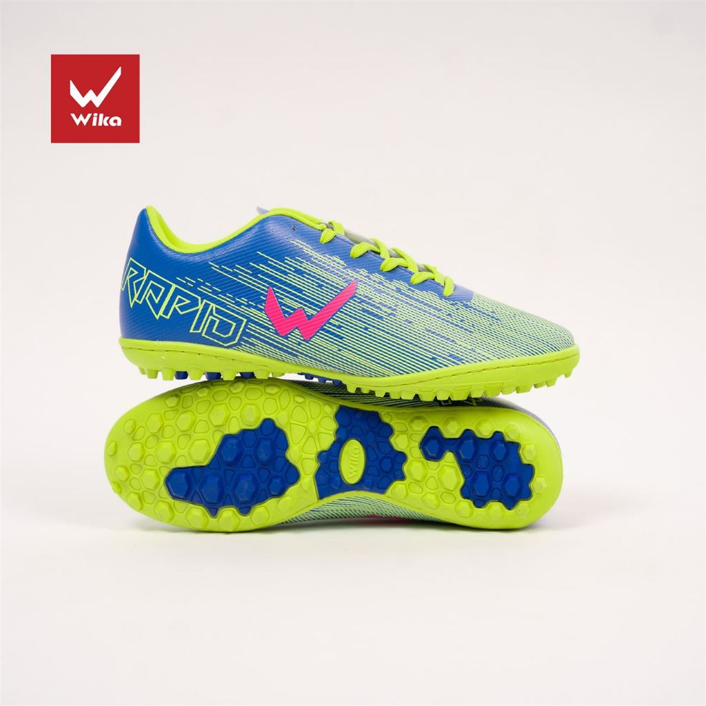 Giày Đá Bóng Trẻ Em WIKA Rapid Chất Liệu Da PU Cao Cấp