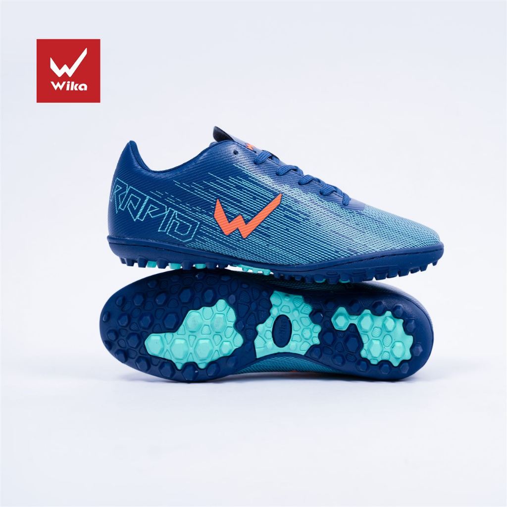 Giày Đá Bóng Trẻ Em WIKA Rapid Chất Liệu Da PU Cao Cấp