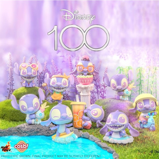 Cosbi CBX-132: Disney 100 - Stitch Pastel Purple version  Blind box full set 8 hộp  