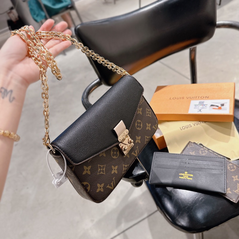 Túi lv kèm 2 ví size 22