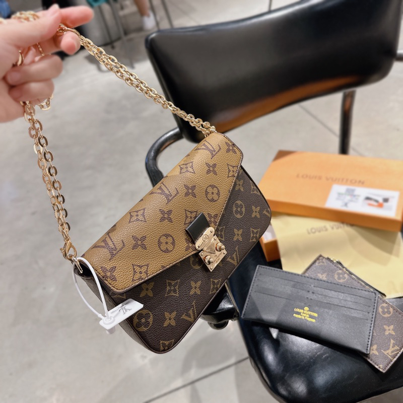 Túi lv kèm 2 ví size 22