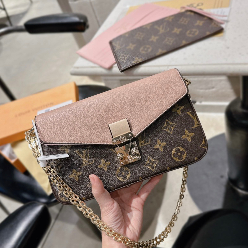 Túi lv kèm 2 ví size 22