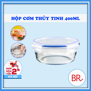 Hộp cơm thủy tinh vuông 540ml, tròn 400ml/ 520ml , hộp đựng thực phẩm đa năng có nắp hút chân không – Buôn rẻ 00996