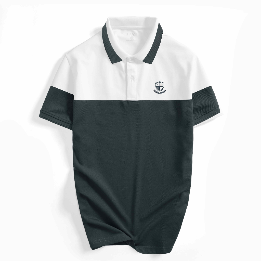 Áo polo nam Hafos POTTER vải Cotton CVC cao cấp, thoáng mát, hạn chế nhăn